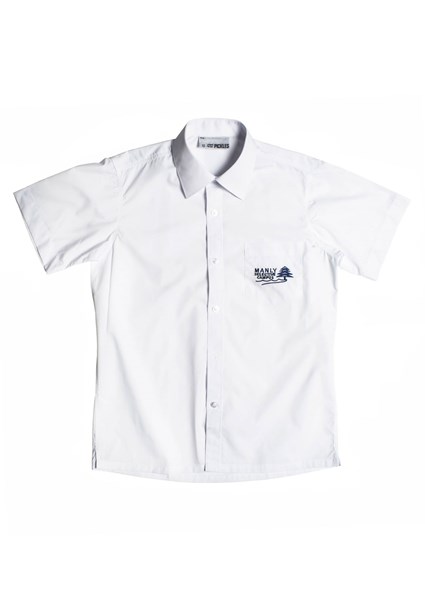 Manly Selective Boys White Short Sleeve Shirt | Shop at Pickles ...
