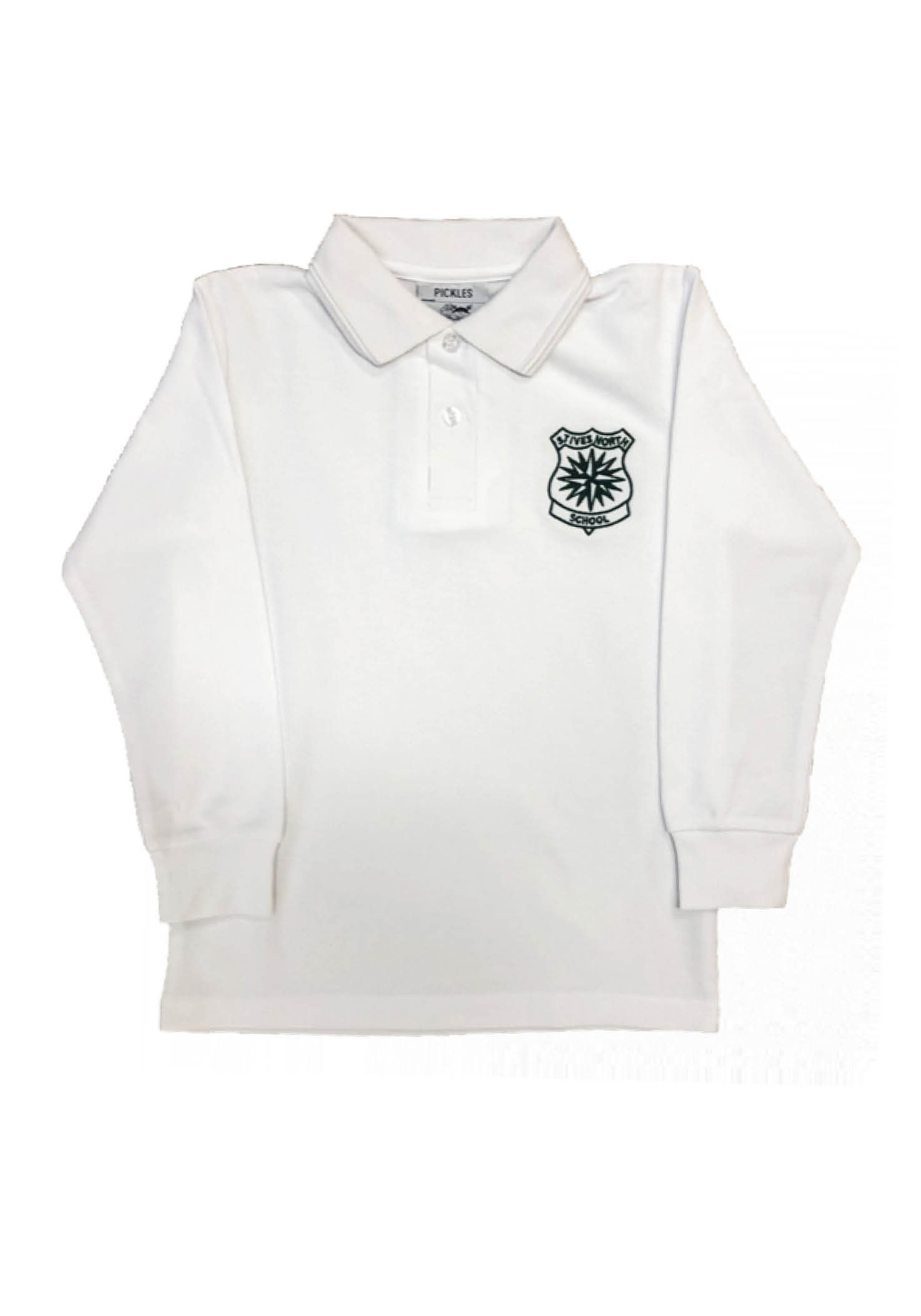 St Ives North Unisex Long Sleeve Polo Shirt | Shop at Pickles ...