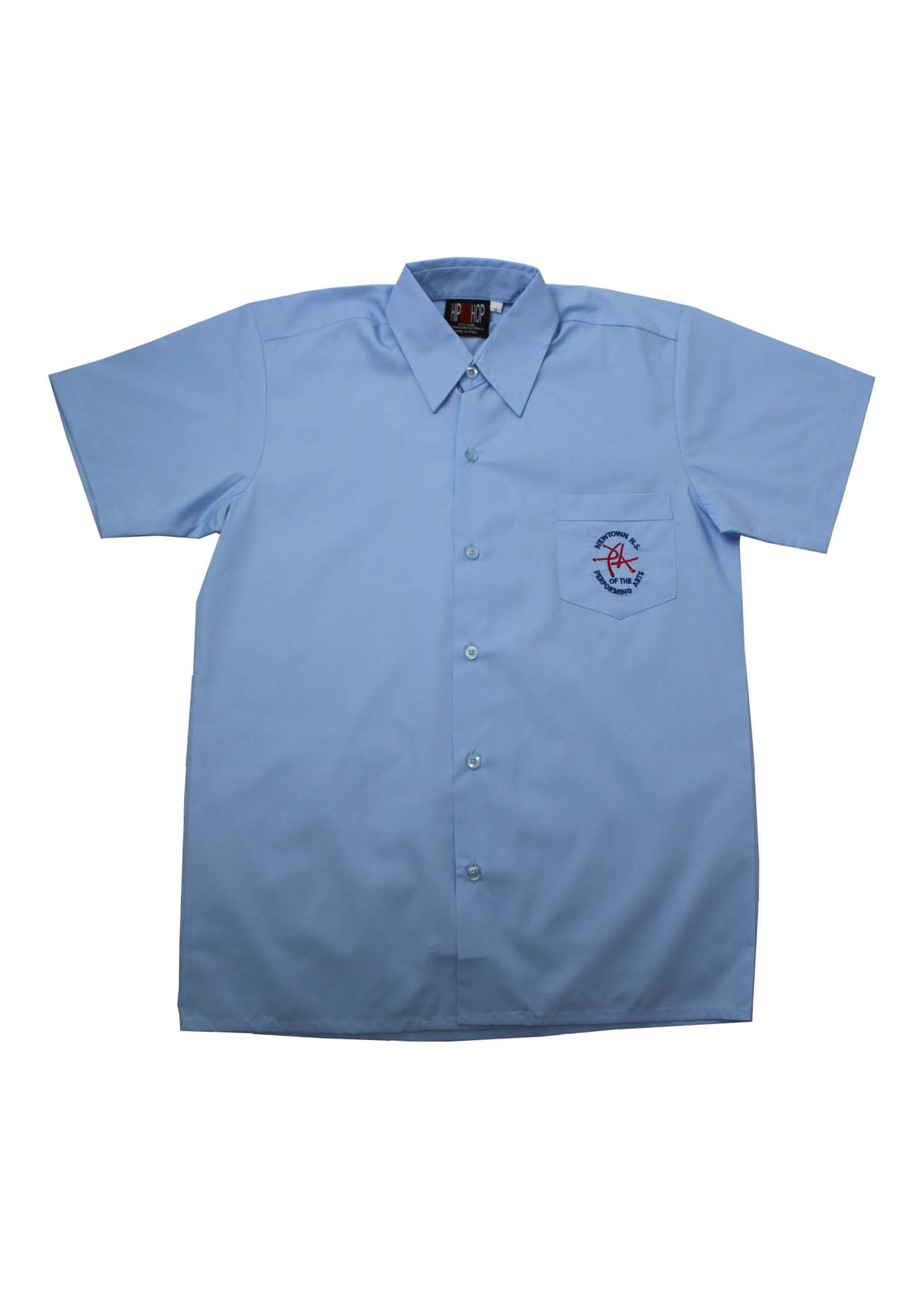 Nhspa Blue Junior Short Sleeve Shirt | Shop at Pickles Schoolwear ...