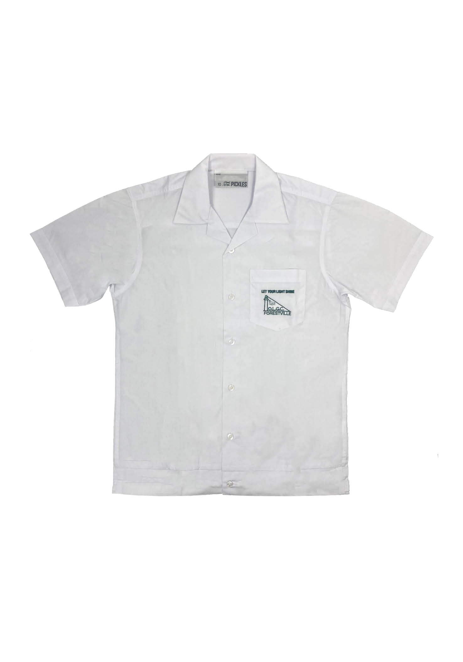 Olgc Boys Jac Shirt Short Sleeve With Logo | Shop at Pickles Schoolwear ...