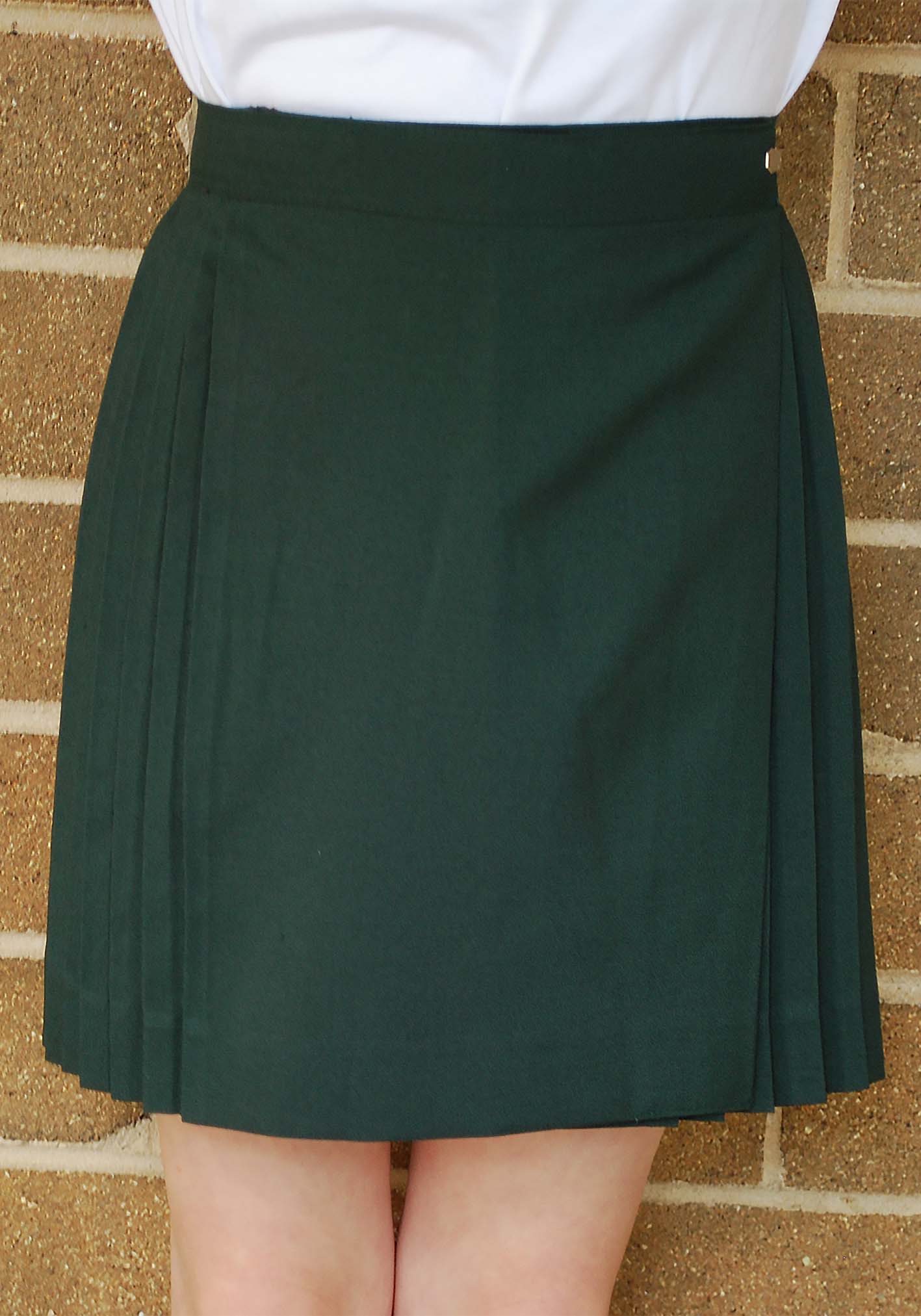 Clovelly Girls Bottle Green Netball Skirt | Shop at Pickles Schoolwear ...